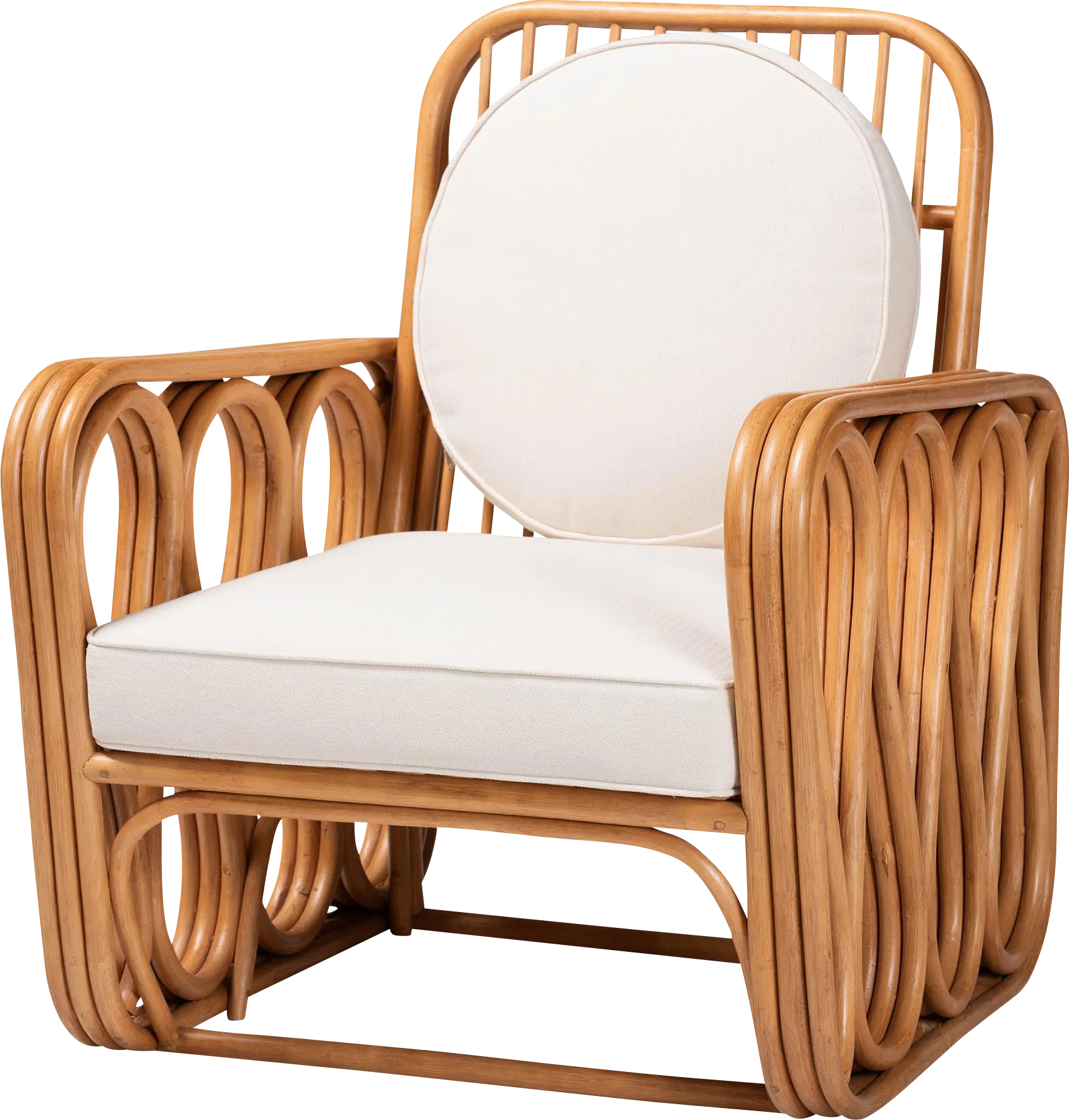 Adelfai Brown Accent Chair - Image 1