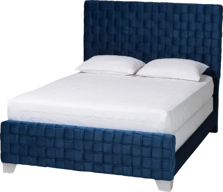 Cedroy Navy Queen Bed