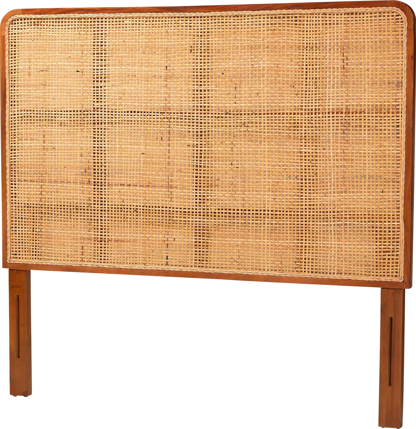 Amberjacky Brown Queen Headboard - Thumbnail - Image 1