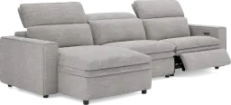 3 pc all dual power reclining sectional