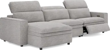 3 pc all dual power reclining sectional