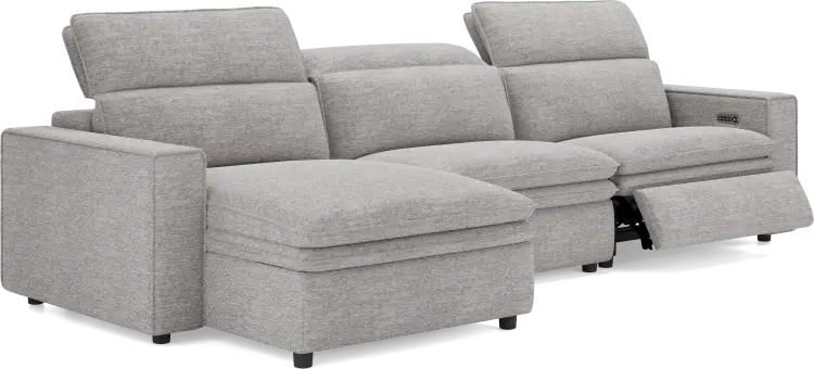 3 pc all dual power reclining sectional