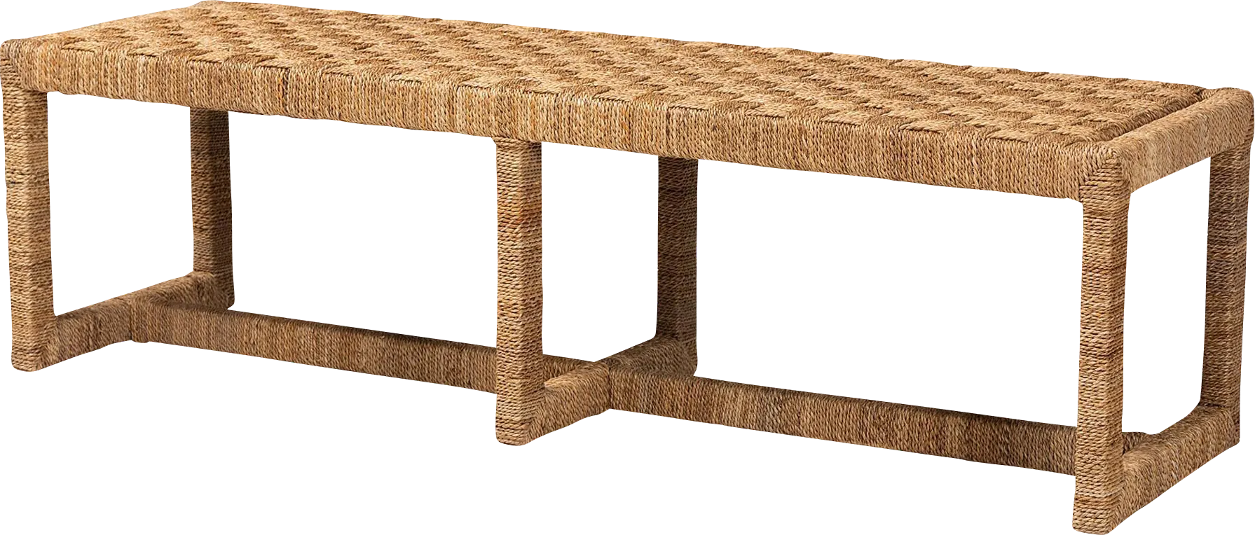 Balsamy Brown Accent Bench - Image 1