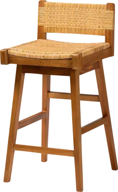 Bahiay Brown Barstool