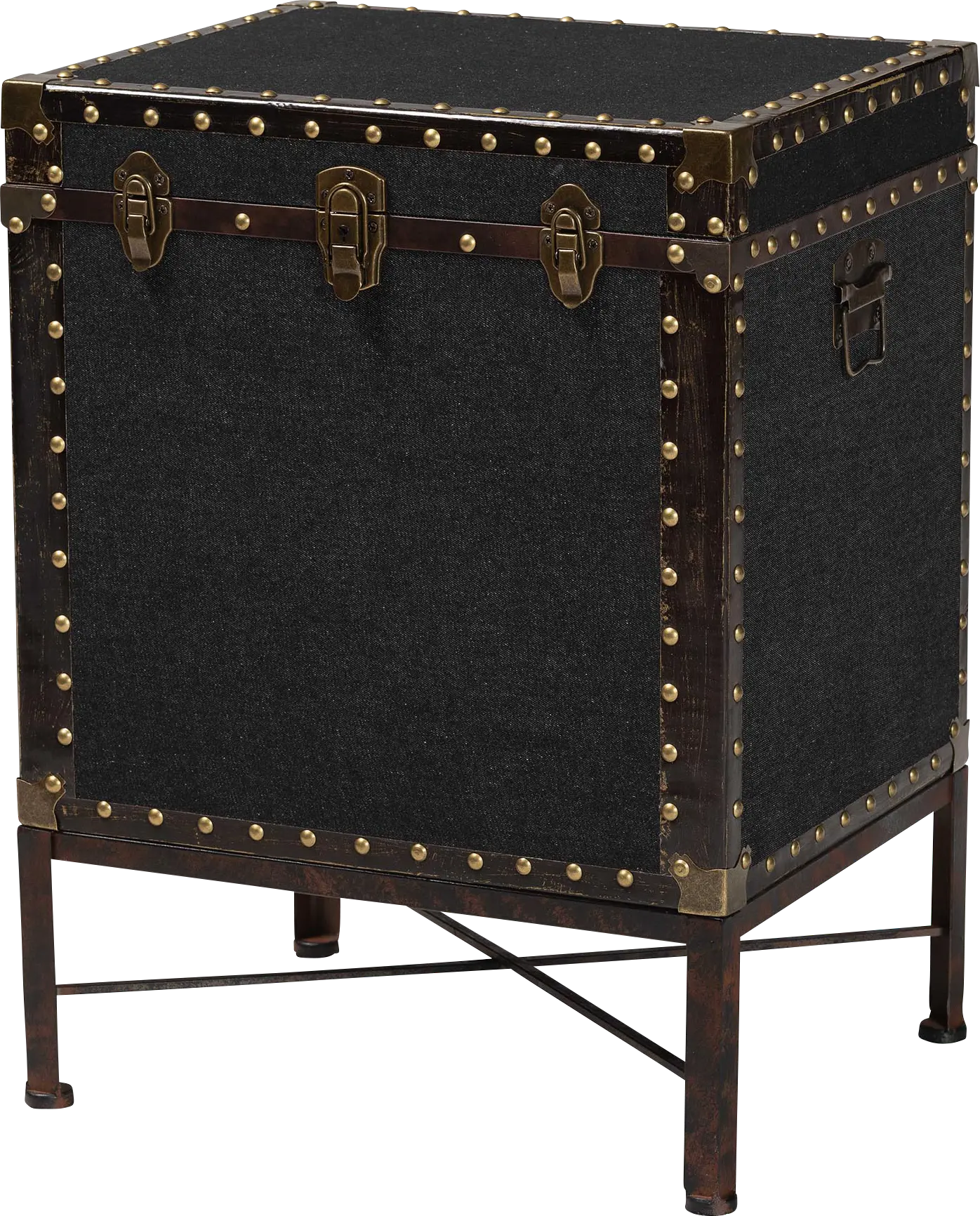 Brownsy II Black End Table