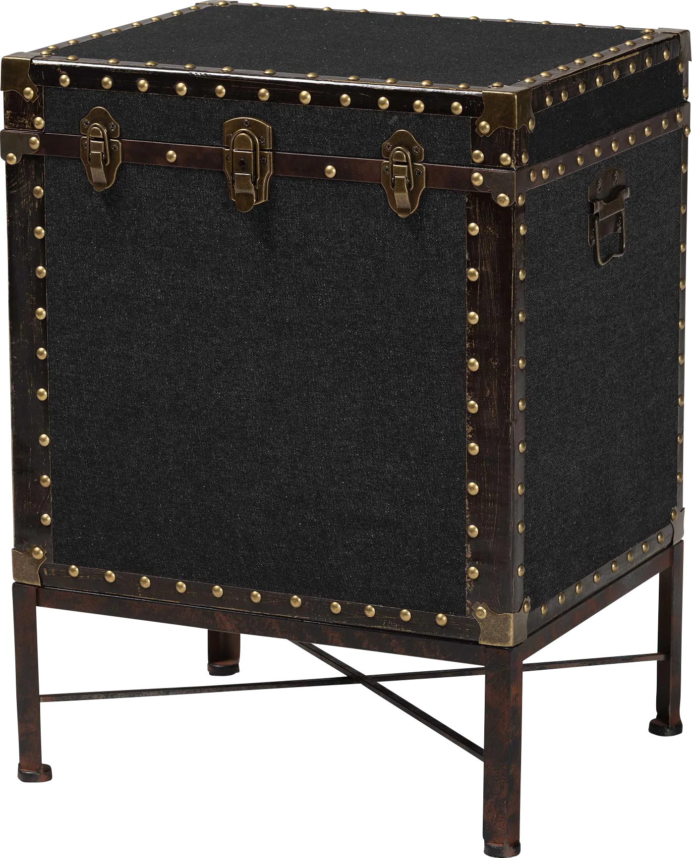 Brownsy II Black End Table - Image 1