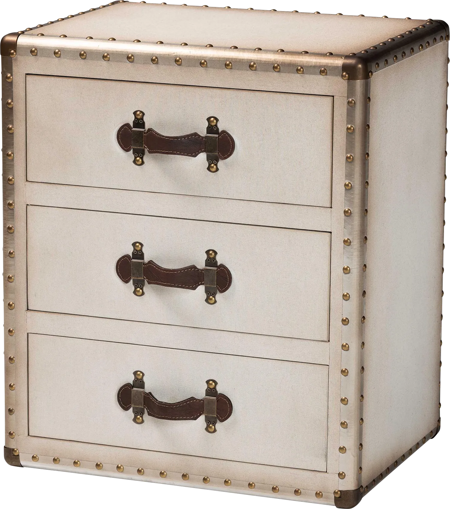 Cabanay White End Table - Thumbnail - Image 1