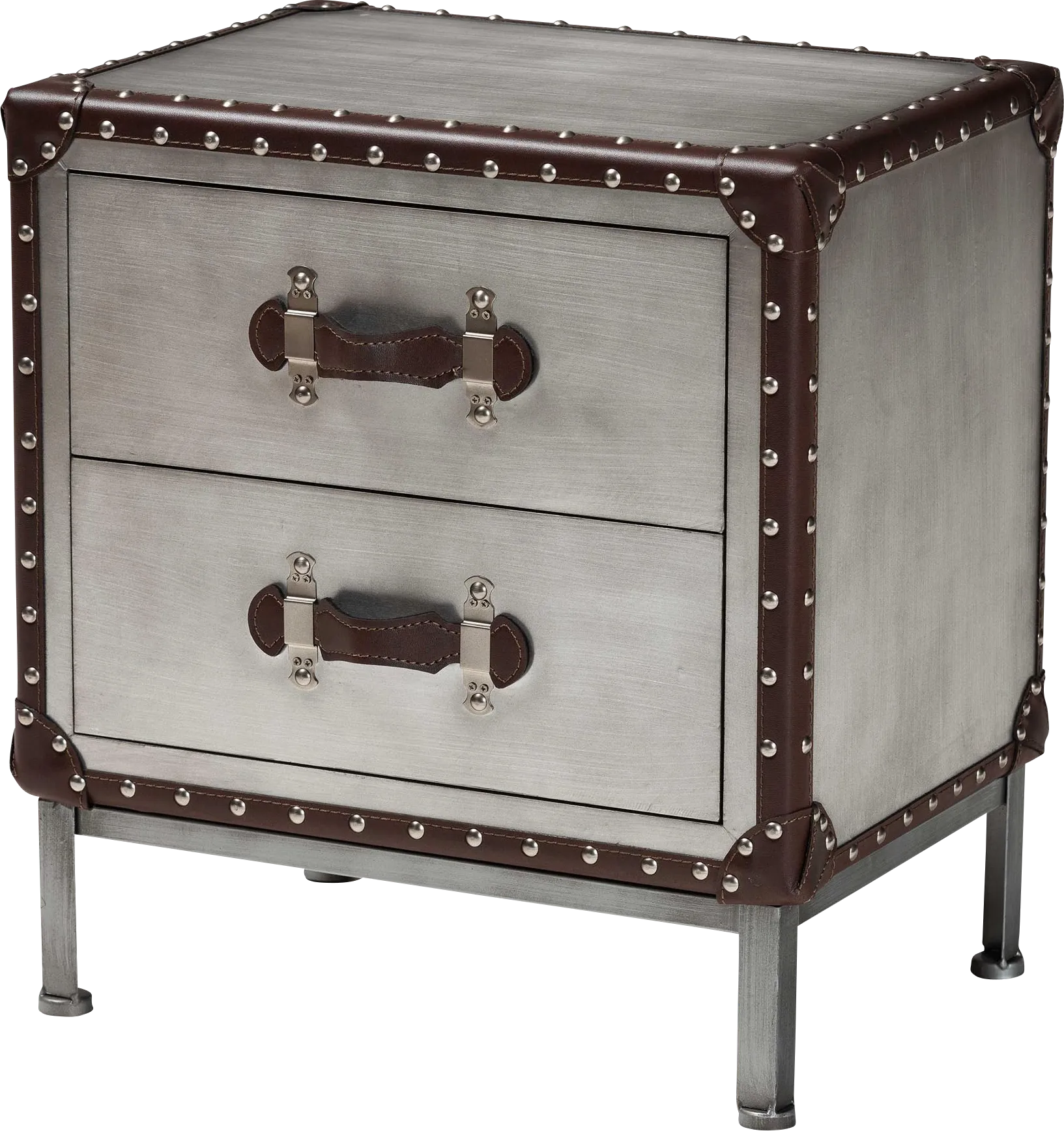 Carlyey Silver End Table - Thumbnail - Image 1