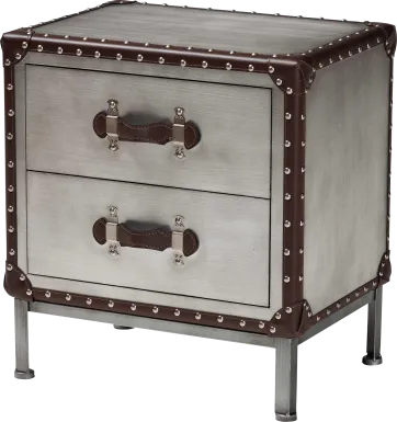 Carlyey Silver End Table
