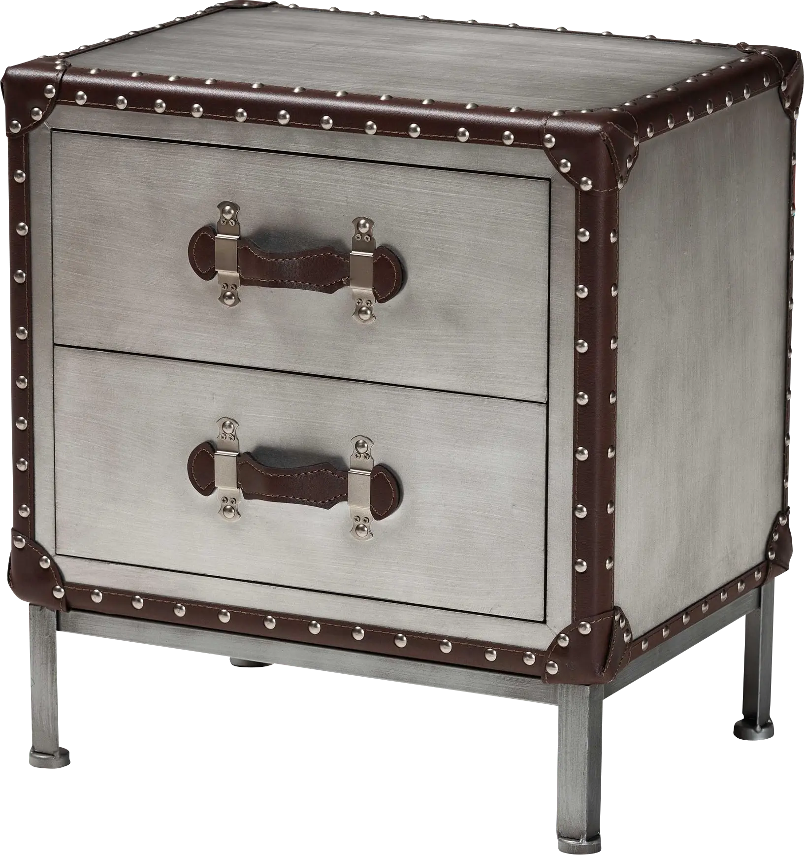 Carlyey Silver End Table