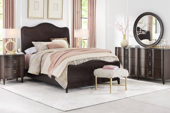 Bradbury Brown Cherry Finish Dresser