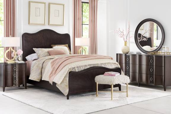 Bradbury Brown Cherry Finish Nightstand