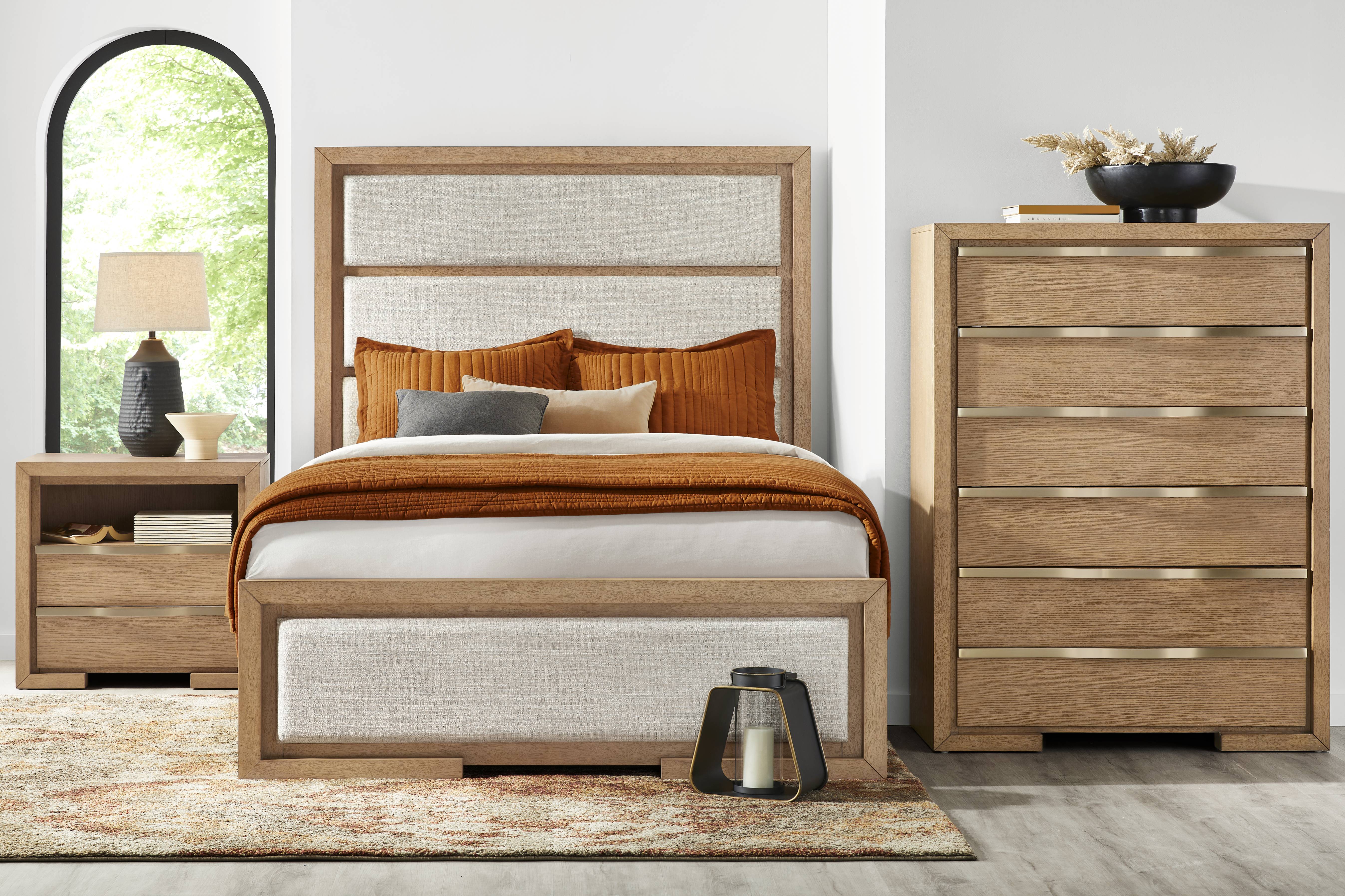 Alpine Lake Light Oak Drawer Chest - Thumbnail - Image 2