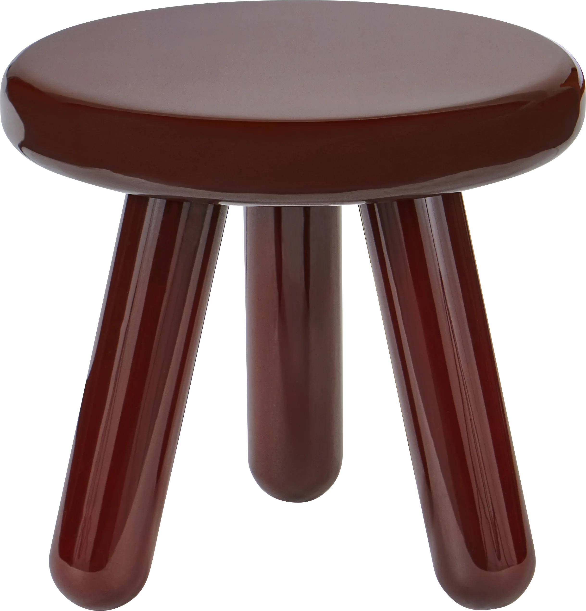Frunder Red Accent Table - Thumbnail - Image 1