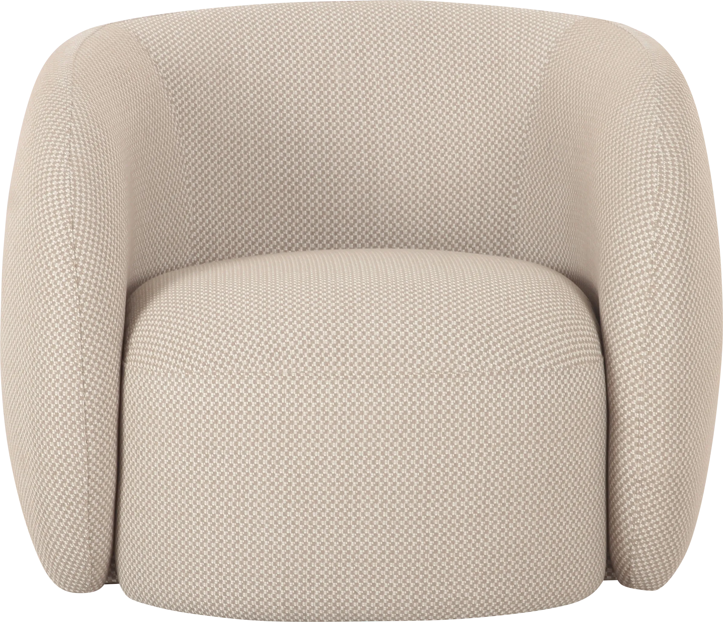 Dollava Beige Accent Chair - Thumbnail - Image 1