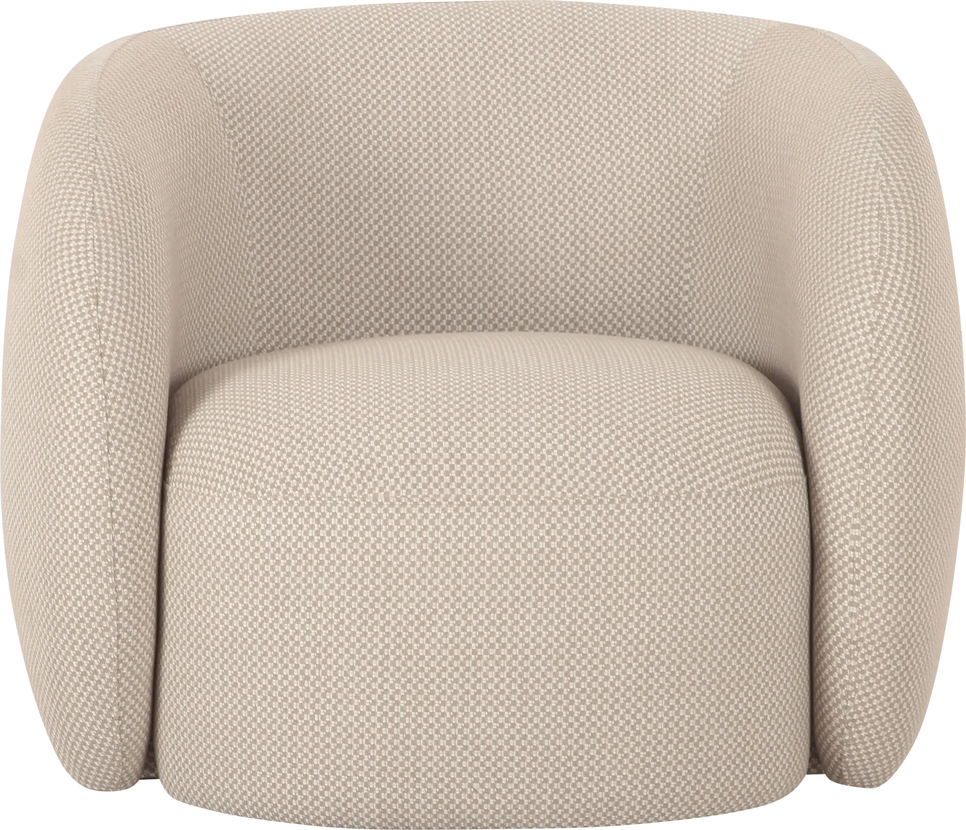 Dollava Beige Accent Chair