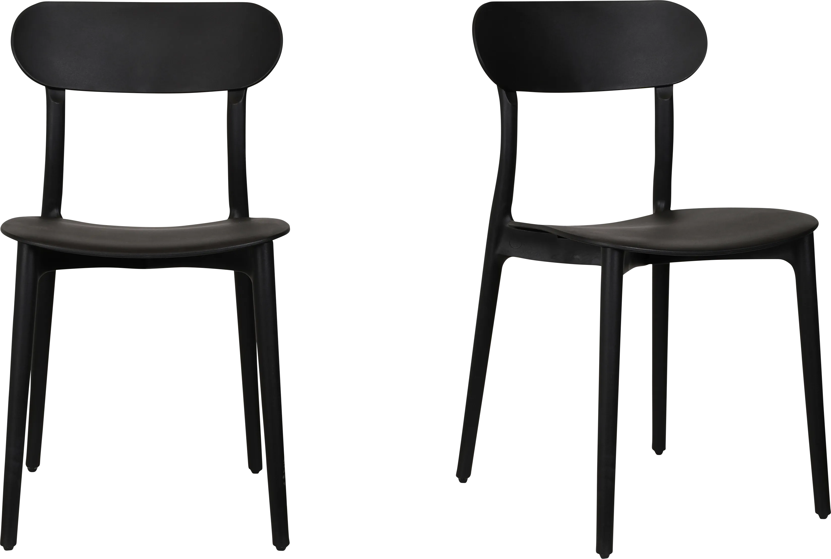 Alromyl Black Side Chair - Thumbnail - Image 1
