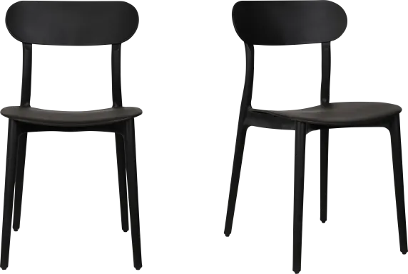 Alromyl Black Side Chair
