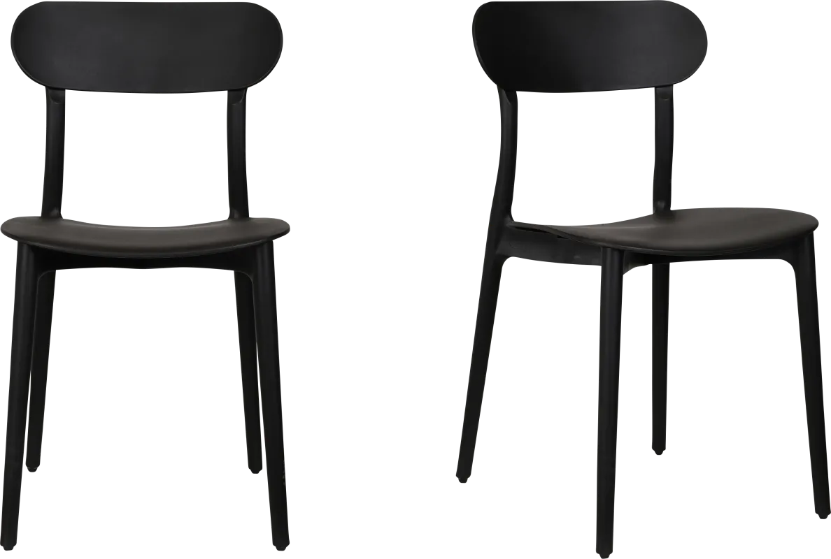 Alromyl Black Side Chair