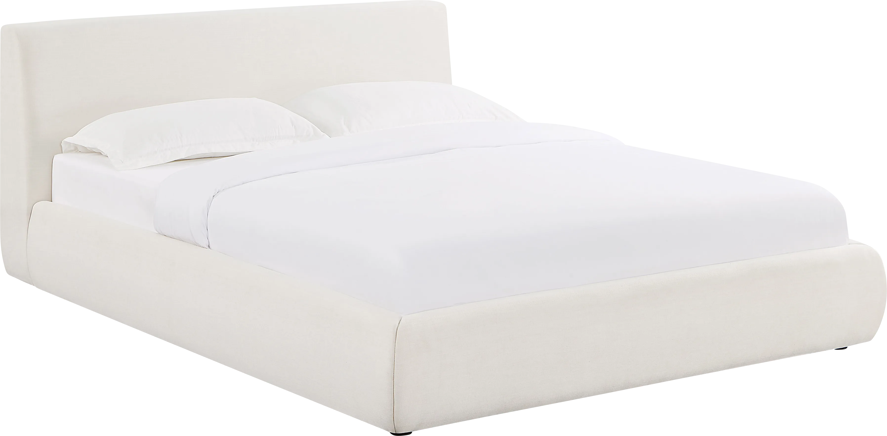 Forswall I Cream Queen Bed - Thumbnail - Image 1