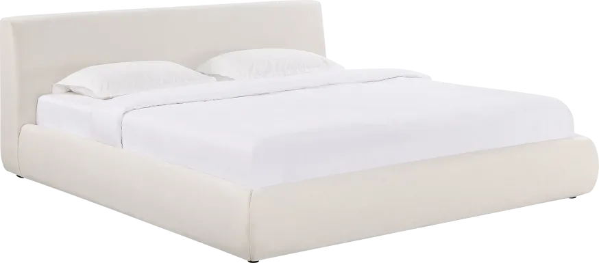 Forswall I Cream King Bed