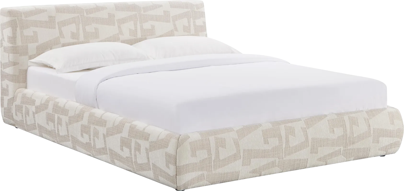 Forswall II Cream Queen Bed