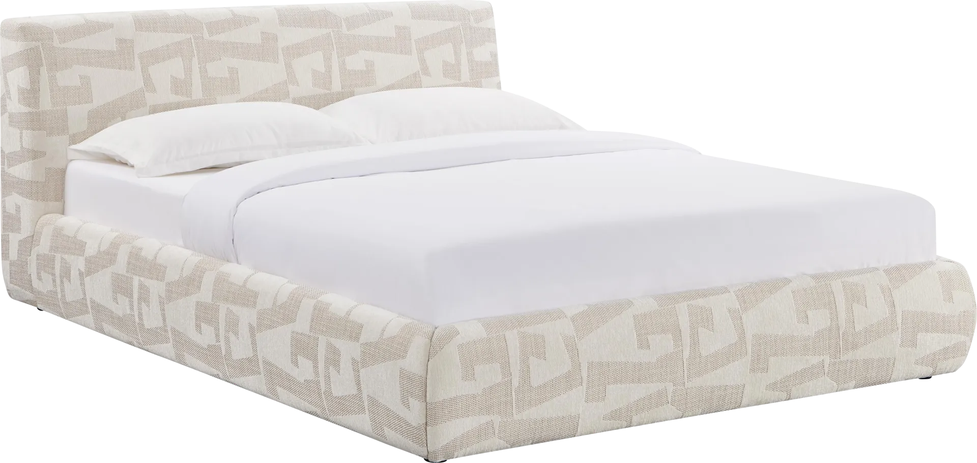 Forswall II Cream Queen Bed - Image 1