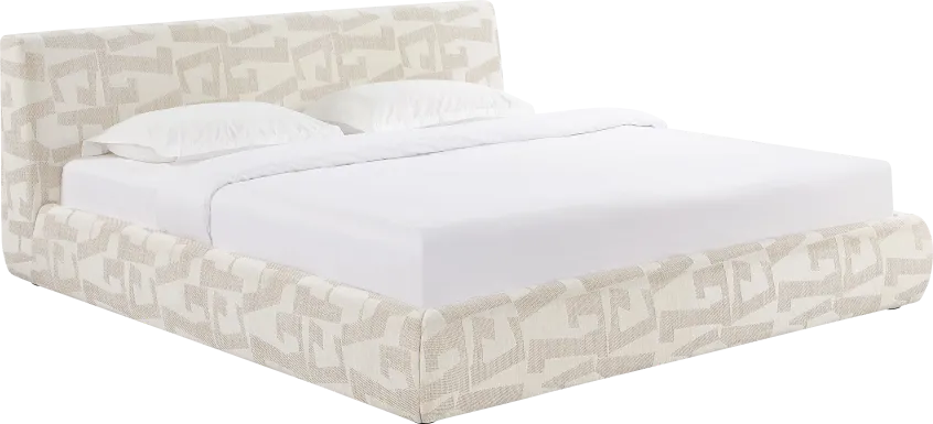 Forswall II Cream King Bed