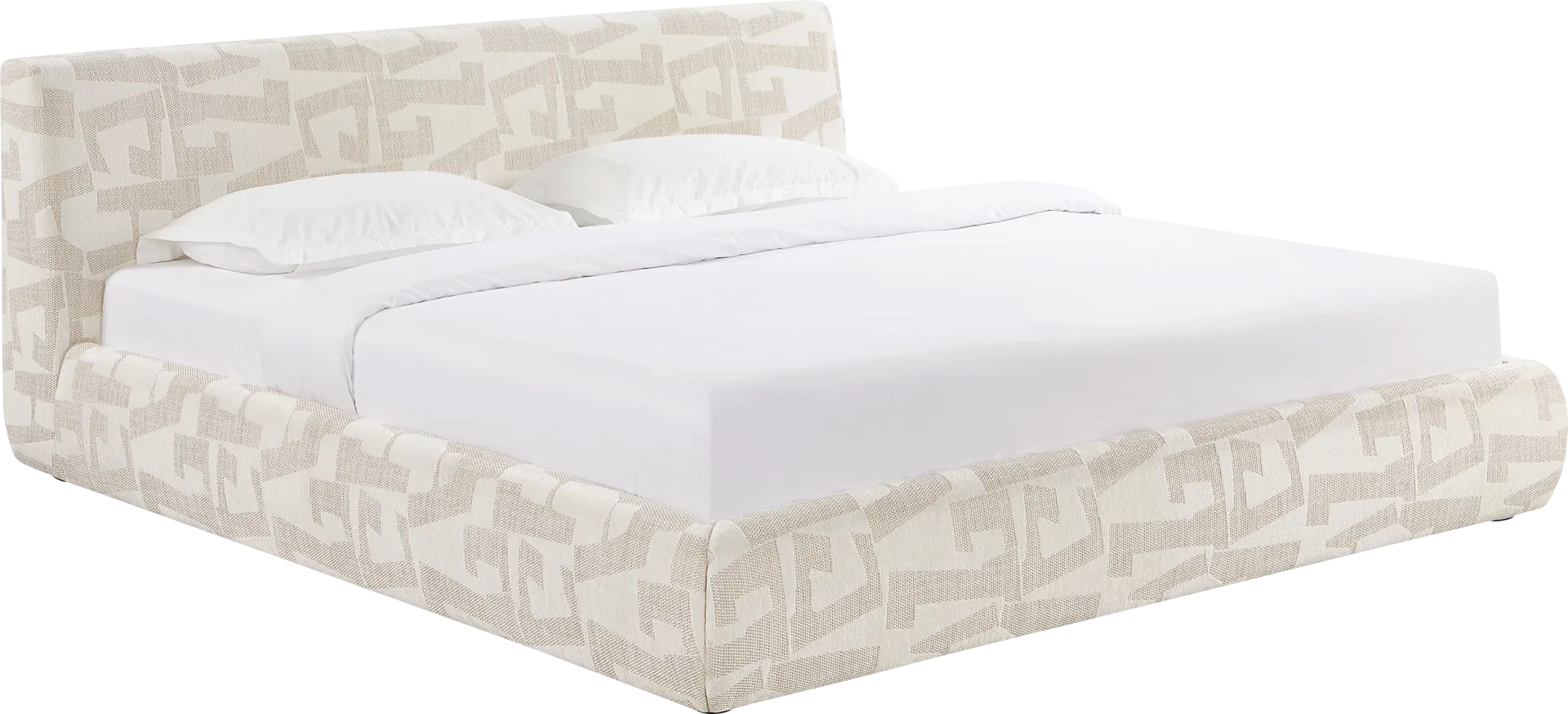 Forswall II Cream King Bed - Image 1