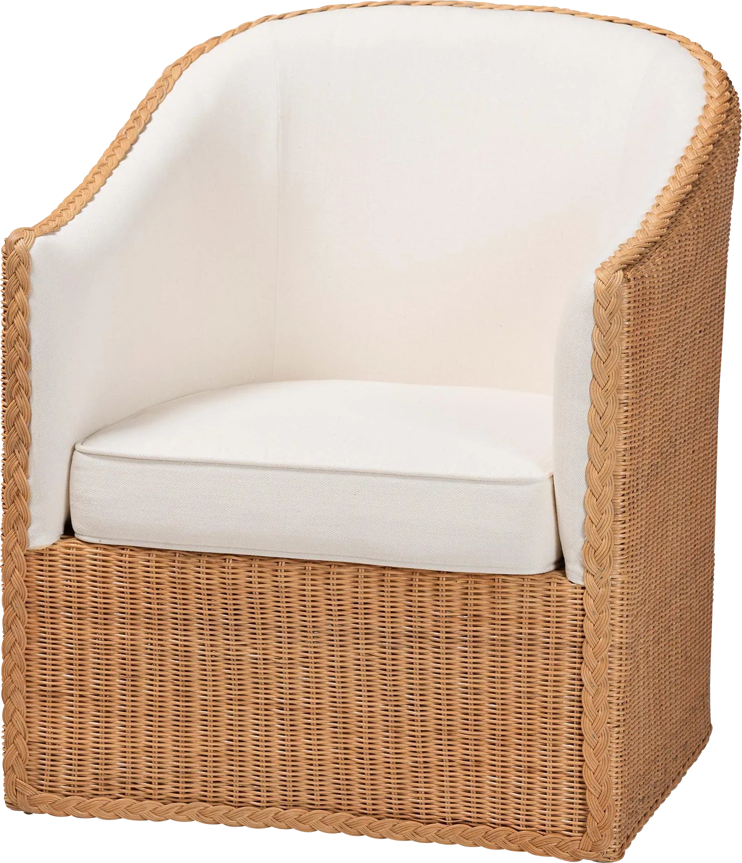 Bessia Brown Accent Chair - Image 1