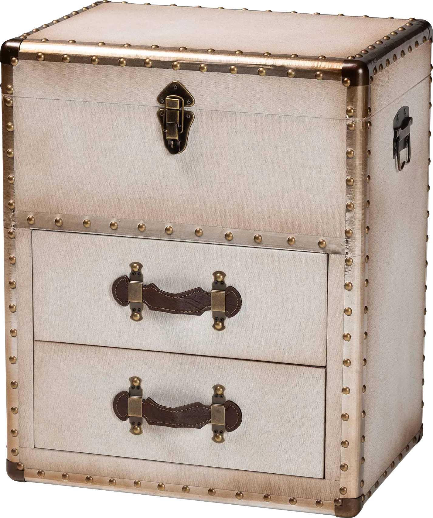 Meriwethery Silver Storage Cabinet - Image 1