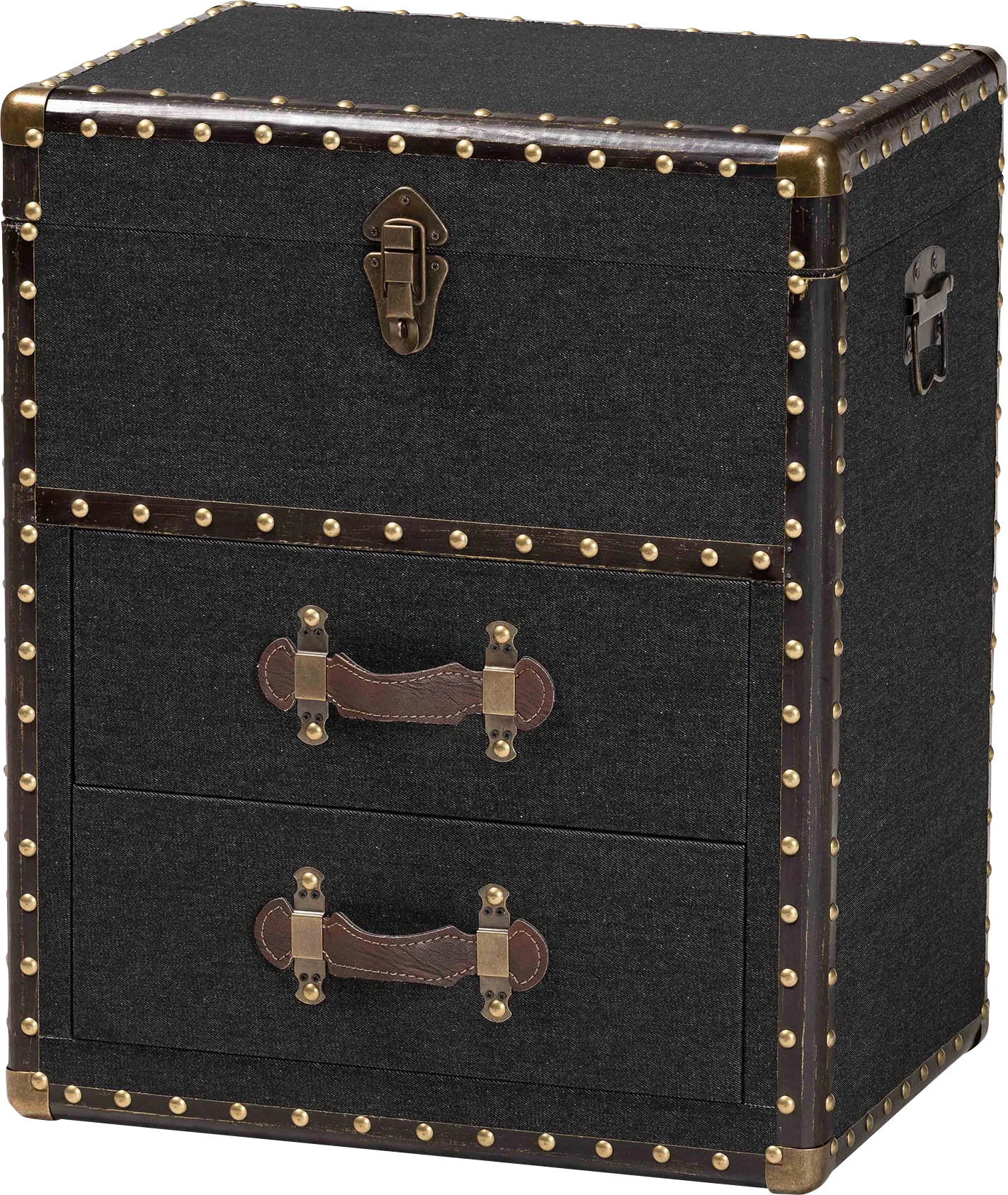 Meriwethery Black Storage Cabinet - Thumbnail - Image 1