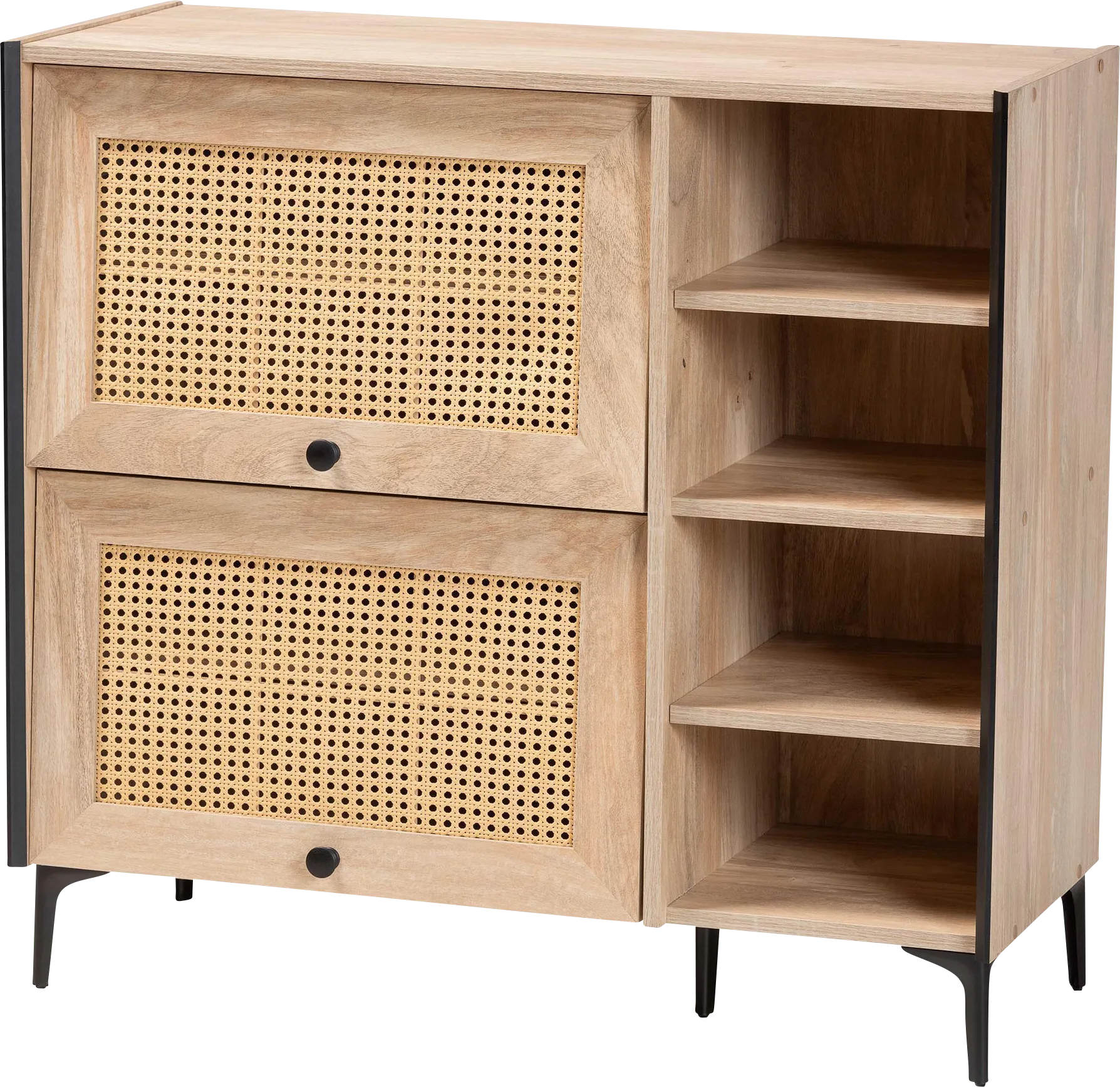 Mautzy Brown Storage Cabinet - Image 1