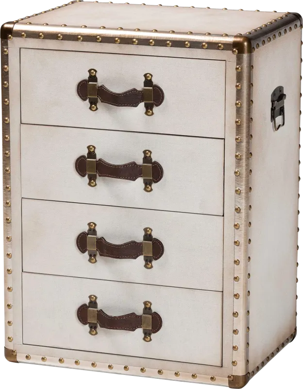 Nisseny Silver End Table