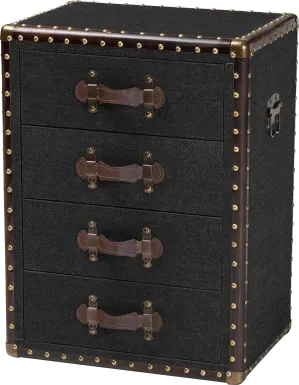 Nisseny Black End Table