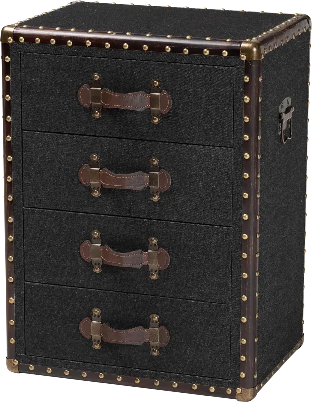 Nisseny Black End Table
