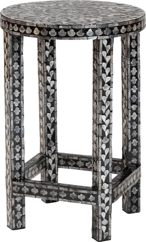 Kestrely Black End Table