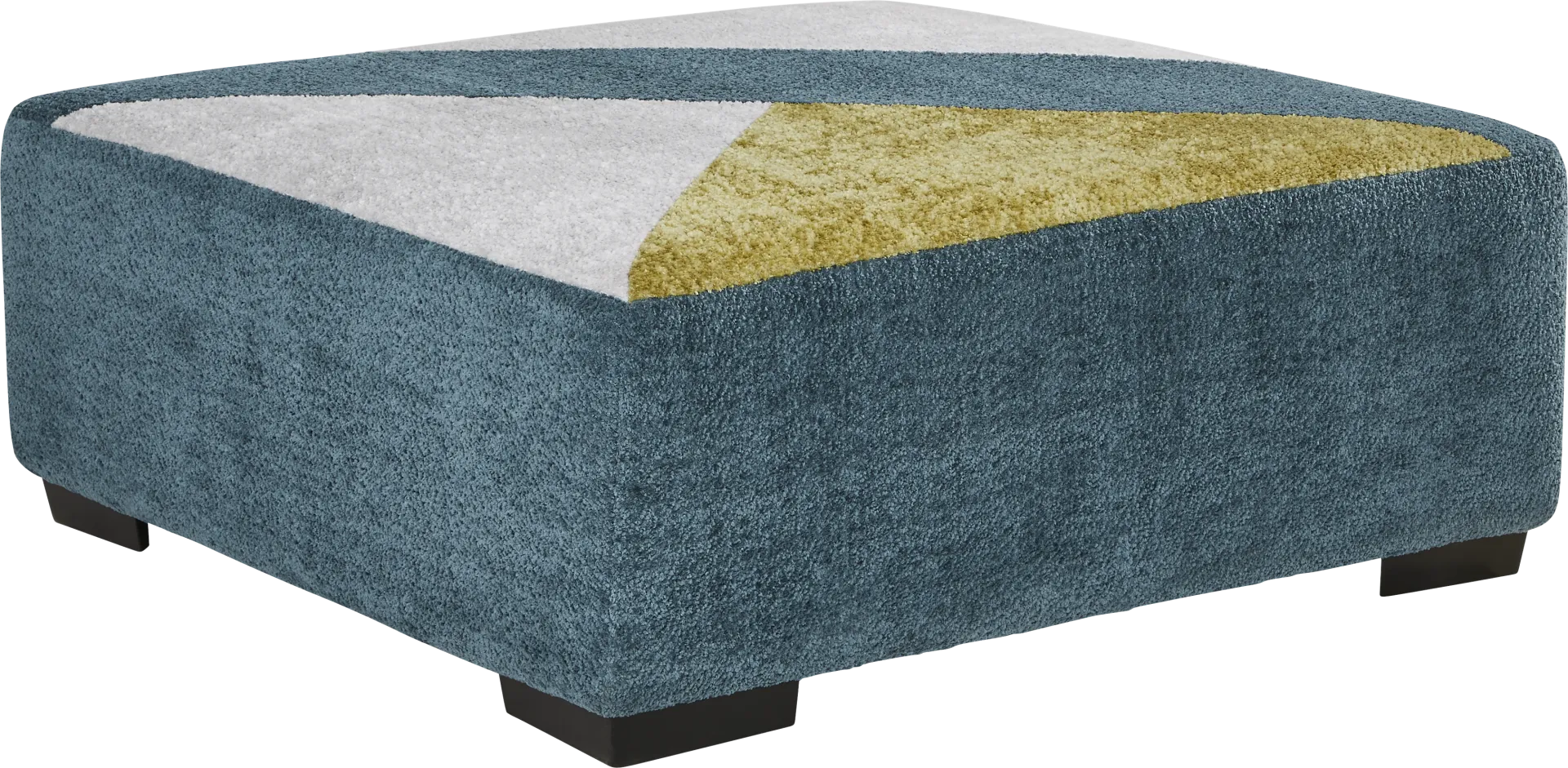 Perry Teal 5 Pc Sectional Living Room - Image 8