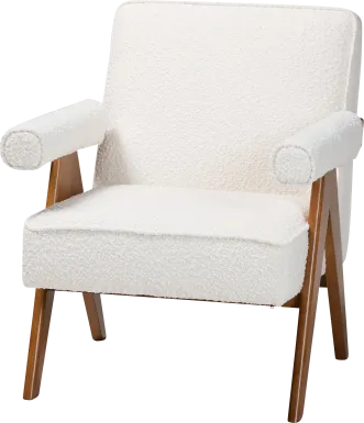 Amatasia Cream Accent Chair