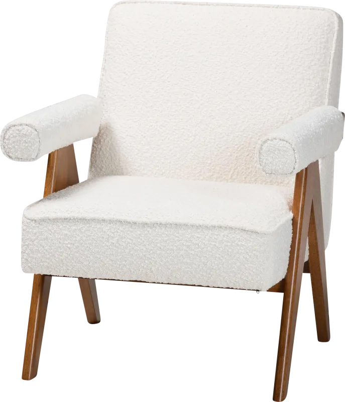 Amatasia Cream Accent Chair