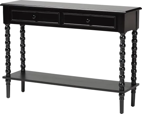 Aurich Black Sofa Table