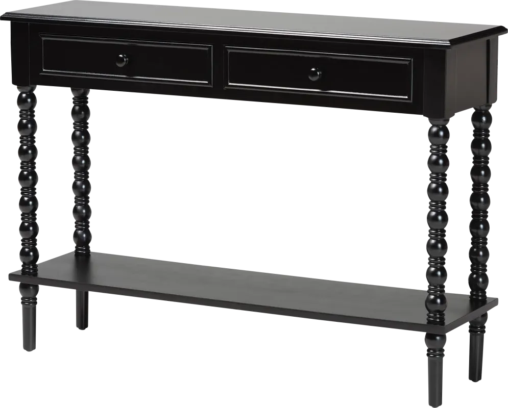 Aurich Black Sofa Table