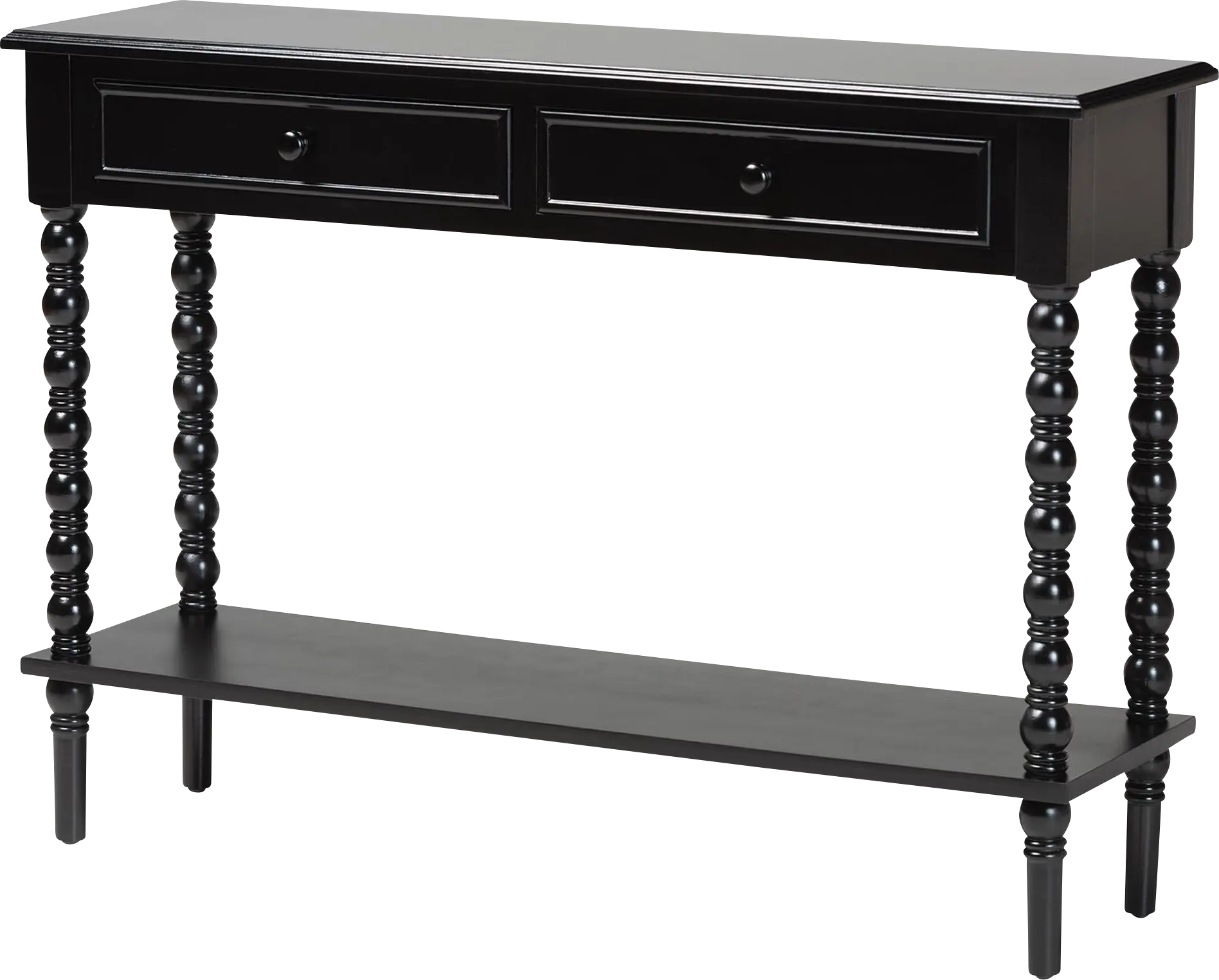 Aurich Black Sofa Table