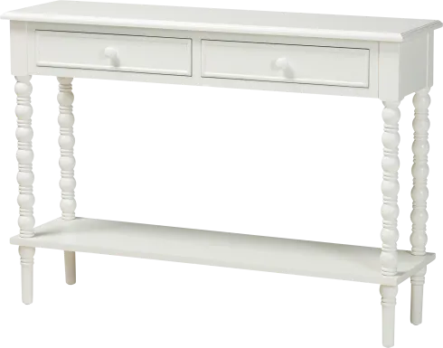Aurich White Sofa Table