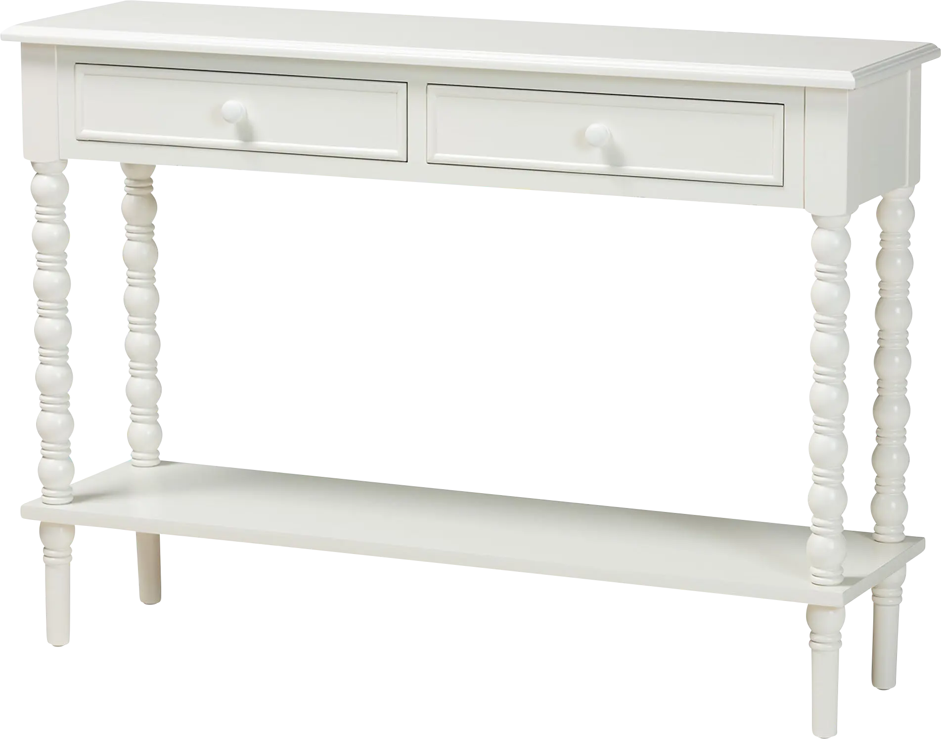 Aurich White Sofa Table