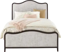 3 pc king upholstered bed