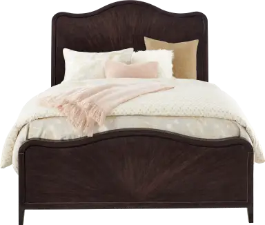 3 pc queen panel bed