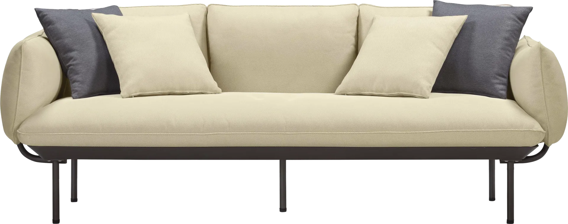 Outdoor Laurine Beige Sofa - Image 1