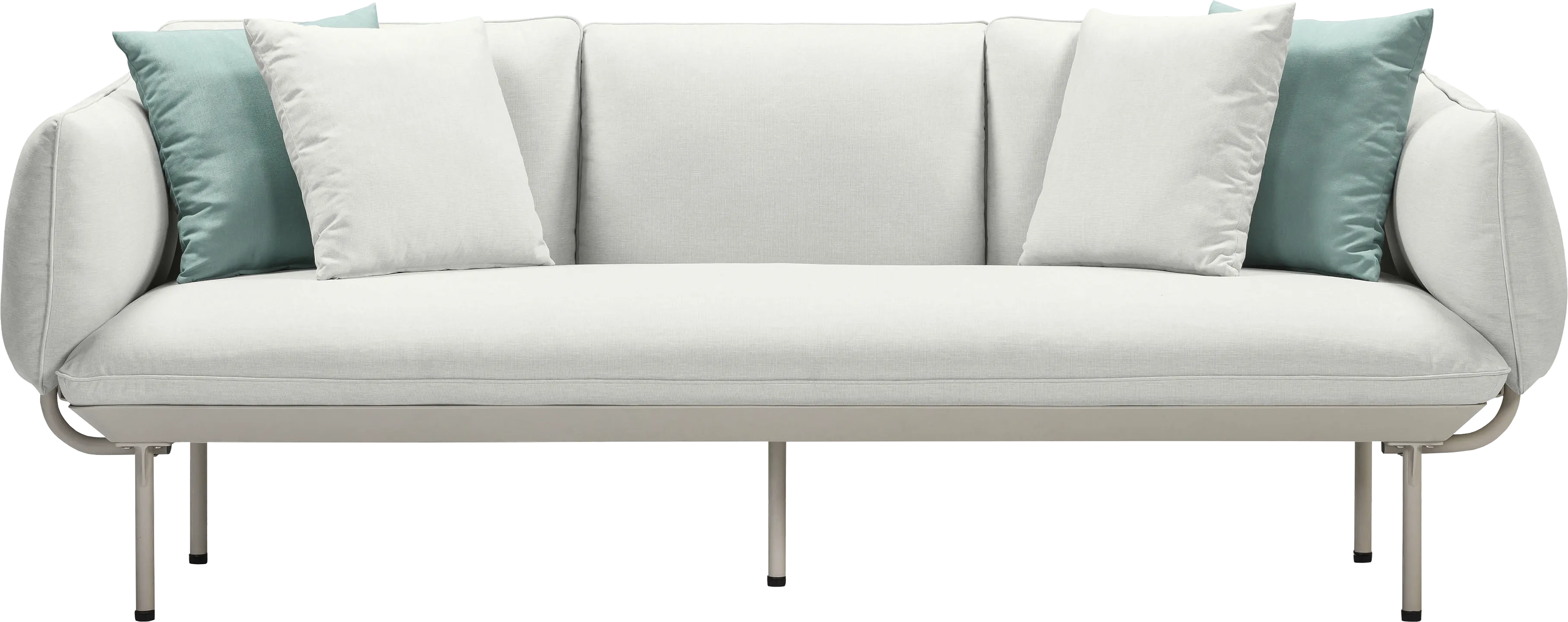 Outdoor Laurine Light Gray Sofa