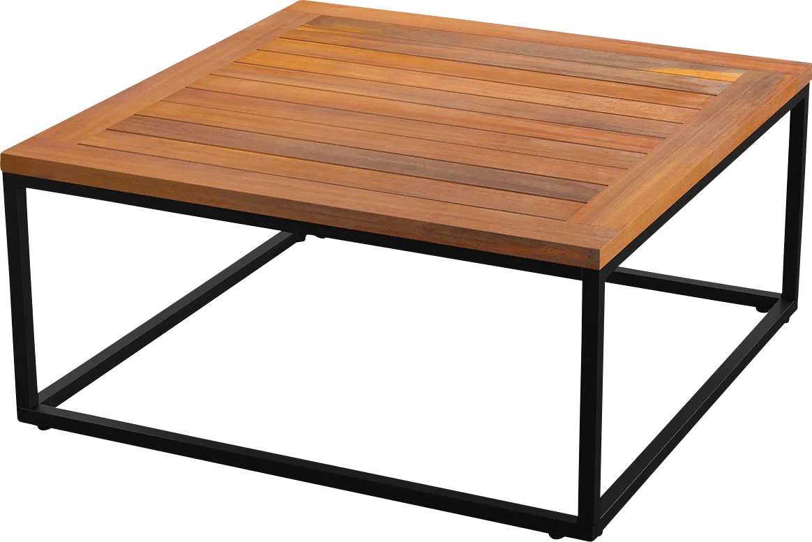 Outdoor Laverne Natural Cocktail Table - Thumbnail - Image 1
